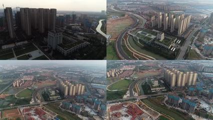 长沙望城经济技术开发区4k航拍